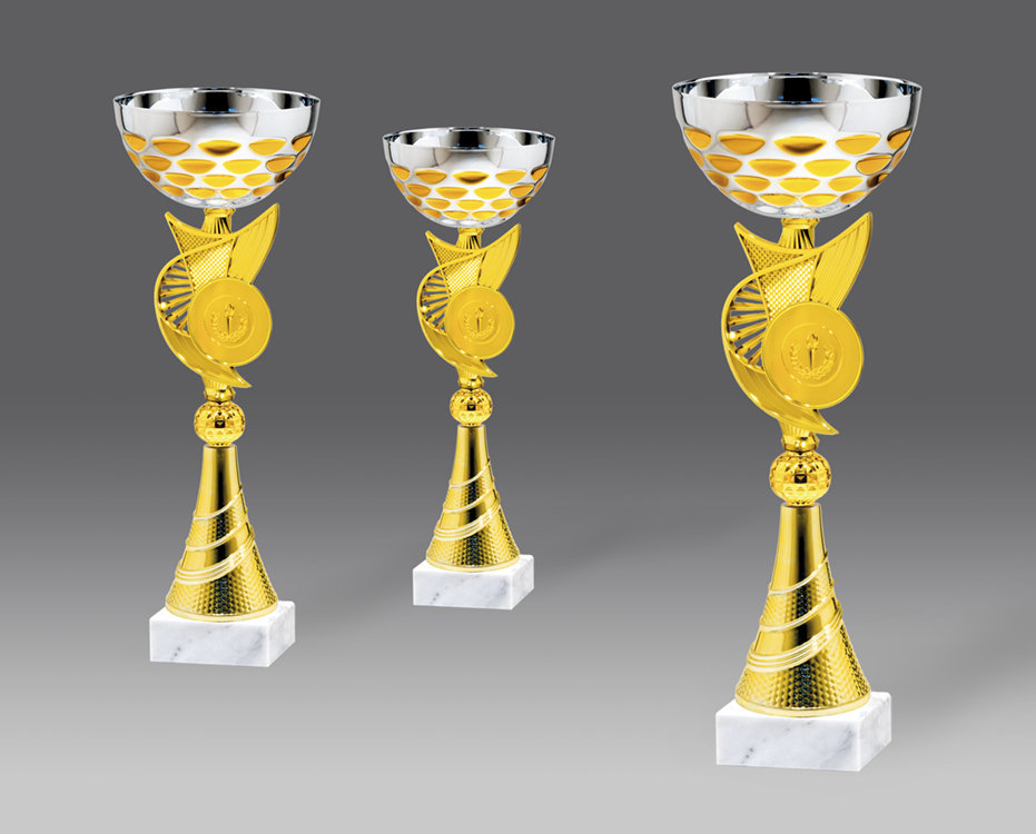 Puchar G26628 3, &oslash;14, h.35 puchary statuetki medale